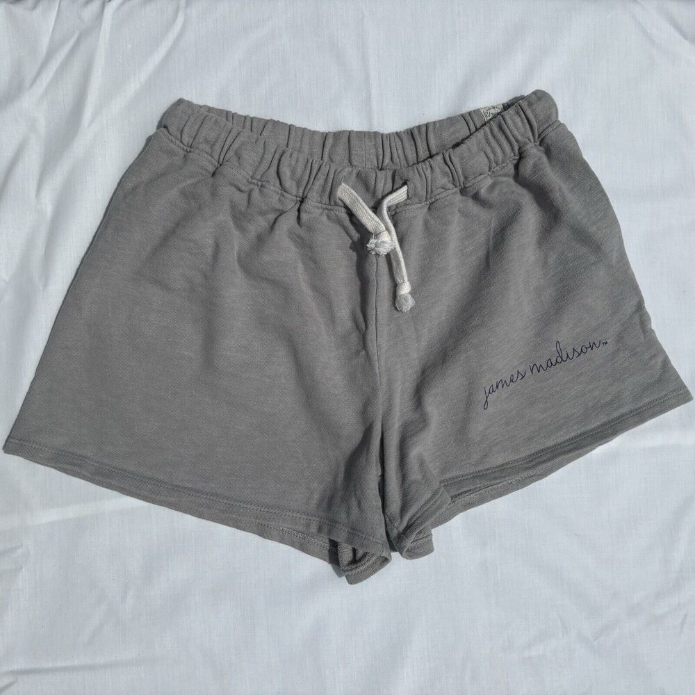 JMU James Madison University Dukes Light Gray Shorts Women’s Size M